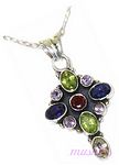 Designer Pendant -Chain Necklace - click here for large view